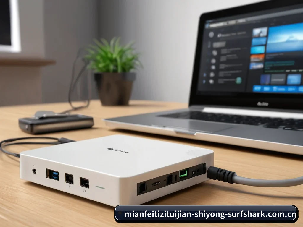 免费梯子推荐 APP 界面 - SurfsharkVPN